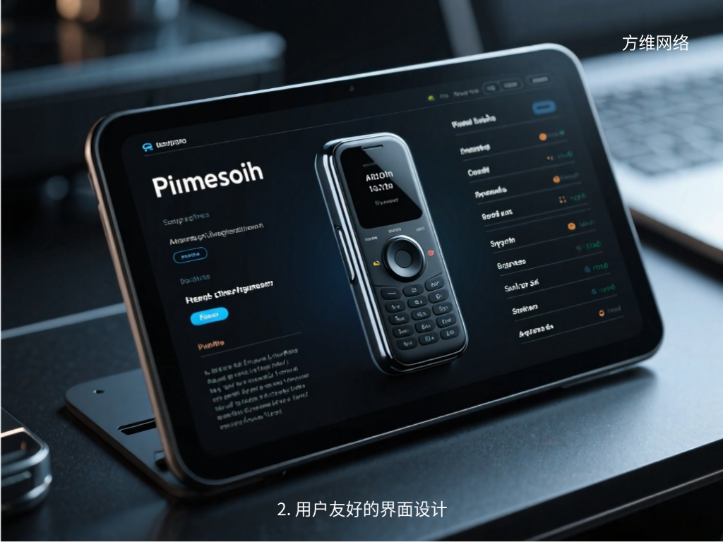 2. 用户友好的界面设计