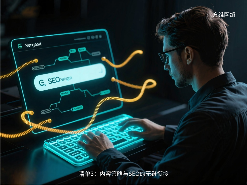 清单3:内容策略与SEO的无缝衔接