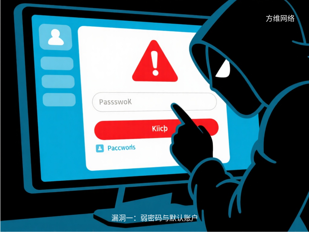 漏洞一:弱密码与默认账户