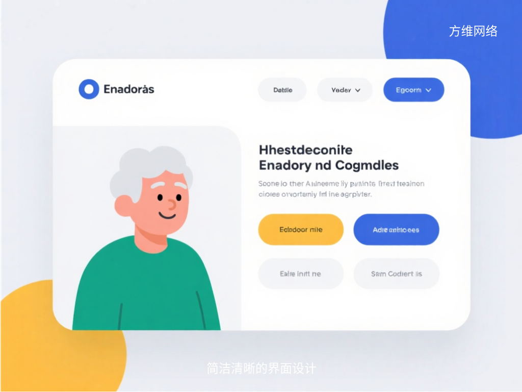 简洁清晰的界面设计