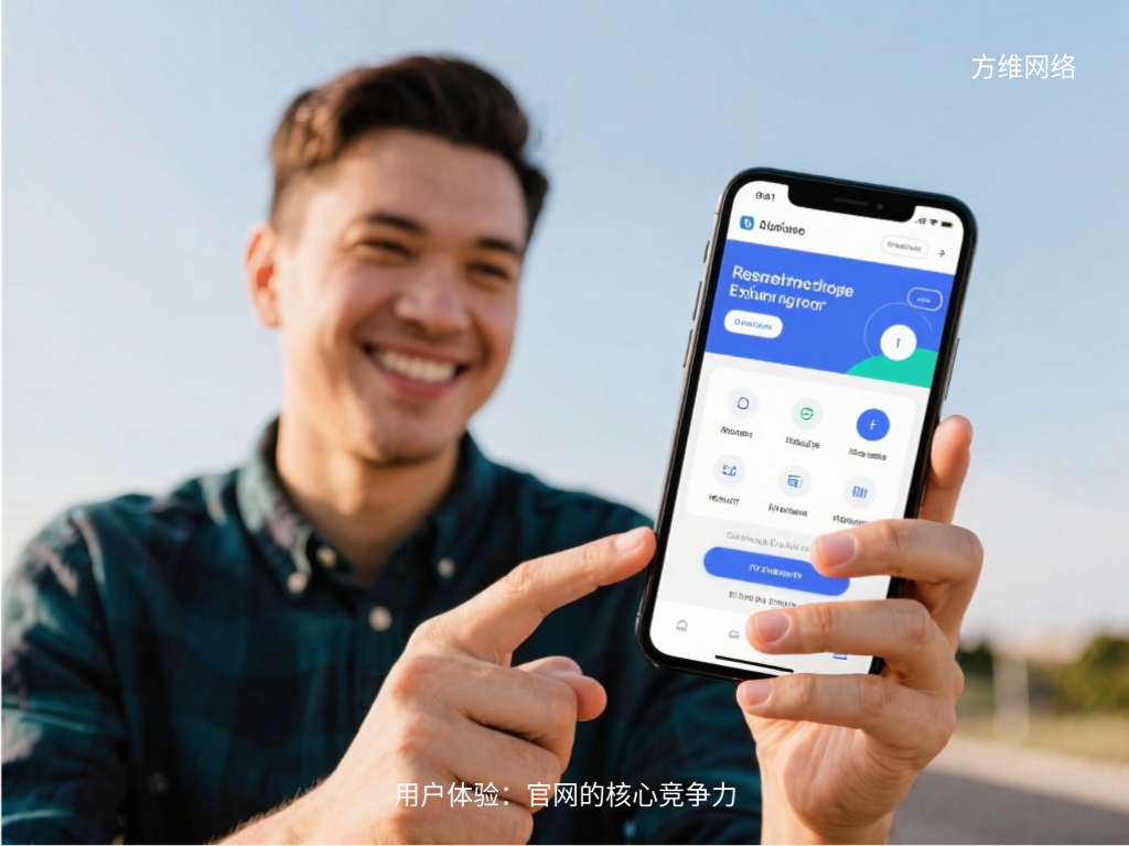 用户体验:官网的核心竞争力