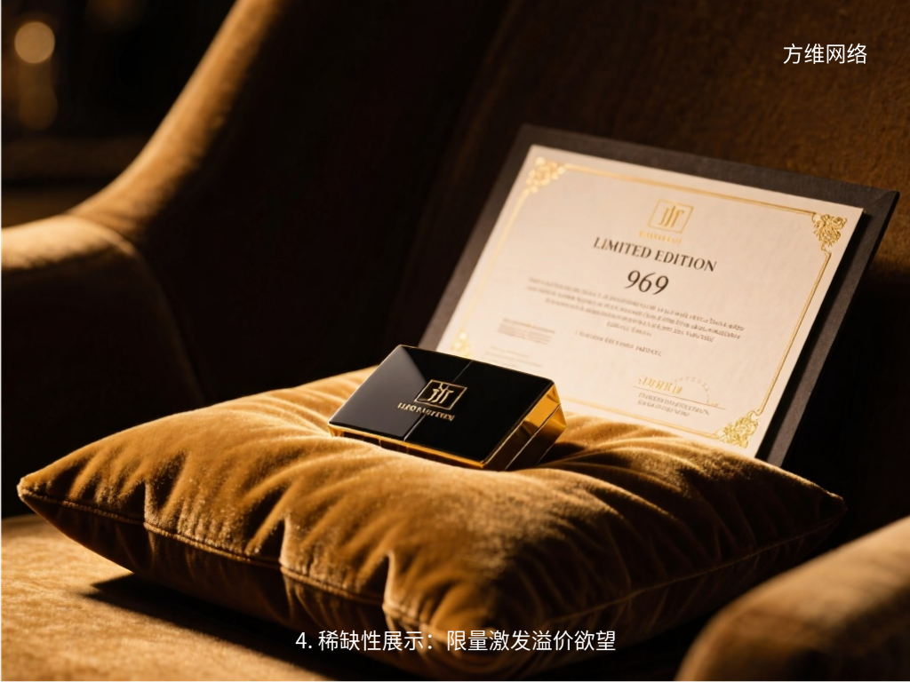 4. 稀缺性展示:限量激发溢价欲望