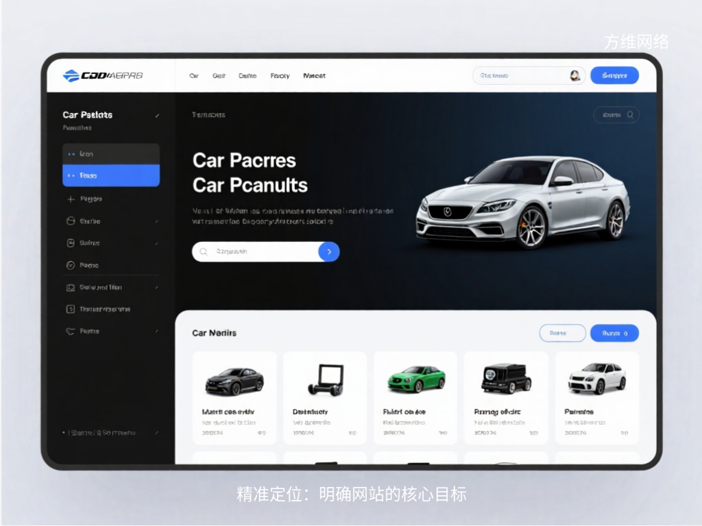 精准定位:明确网站的核心目标