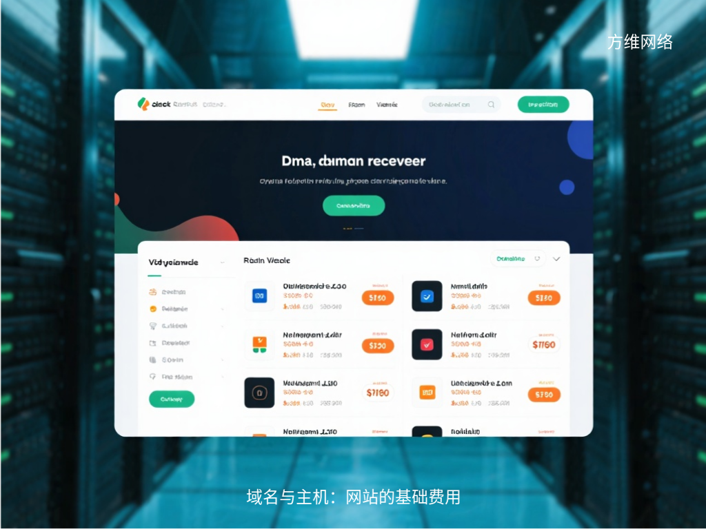 域名与主机:网站的基础费用