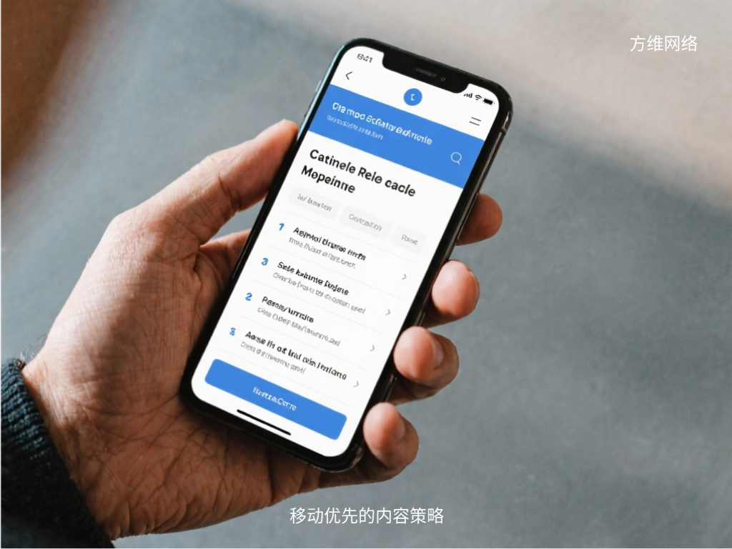 移动优先的内容策略