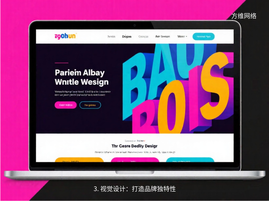 3. 视觉设计：打造品牌独特性