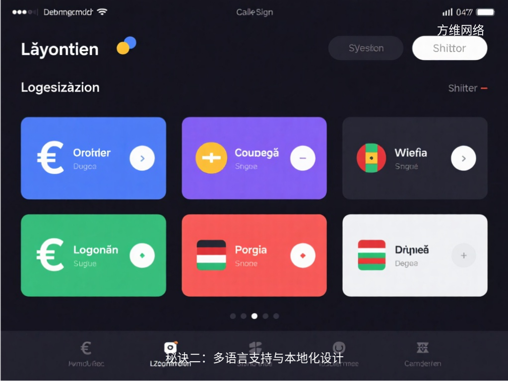 秘诀二：多语言支持与本地化设计