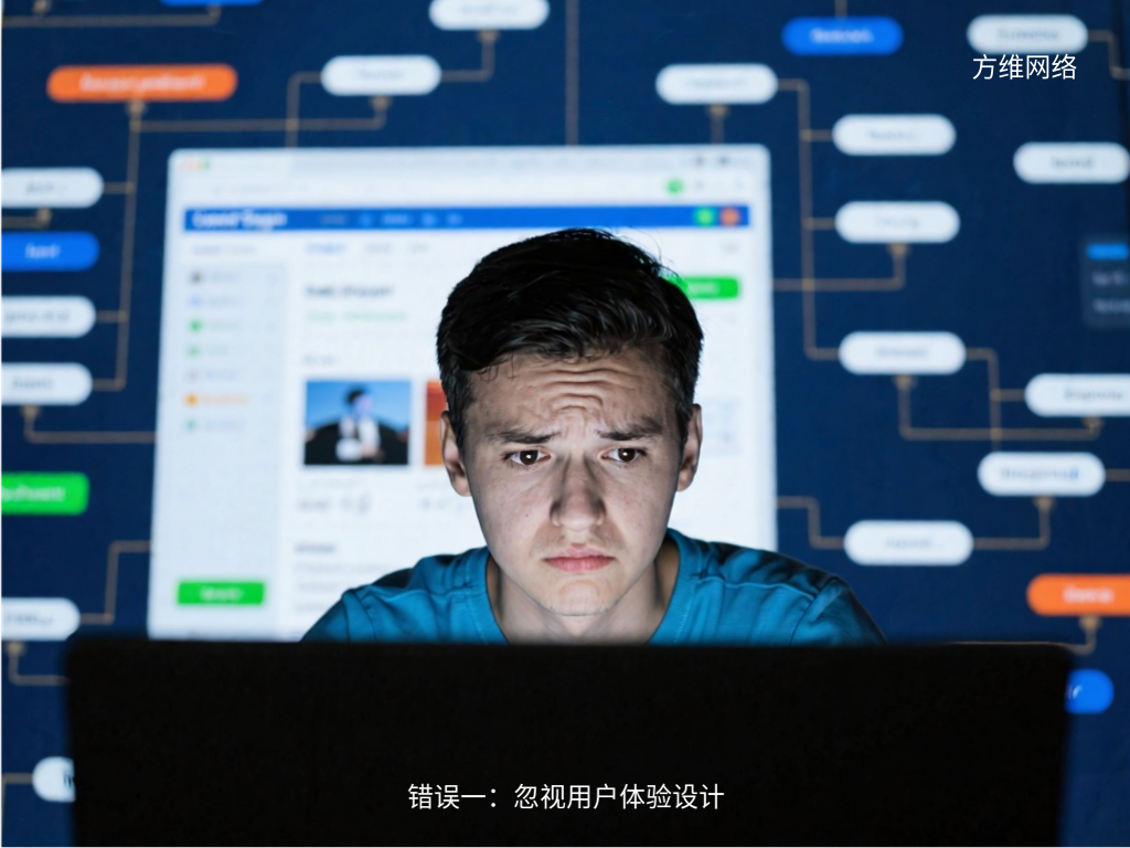 错误一:忽视用户体验设计