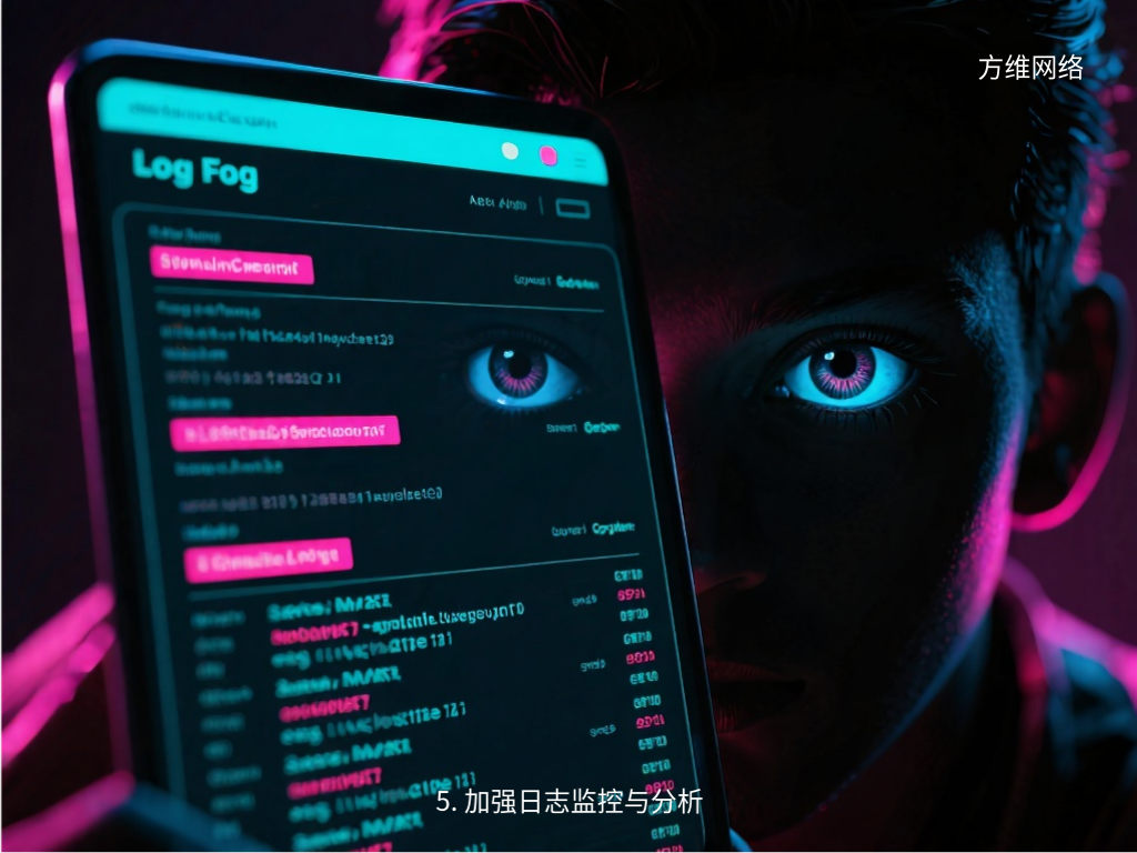 5. 加强日志监控与分析