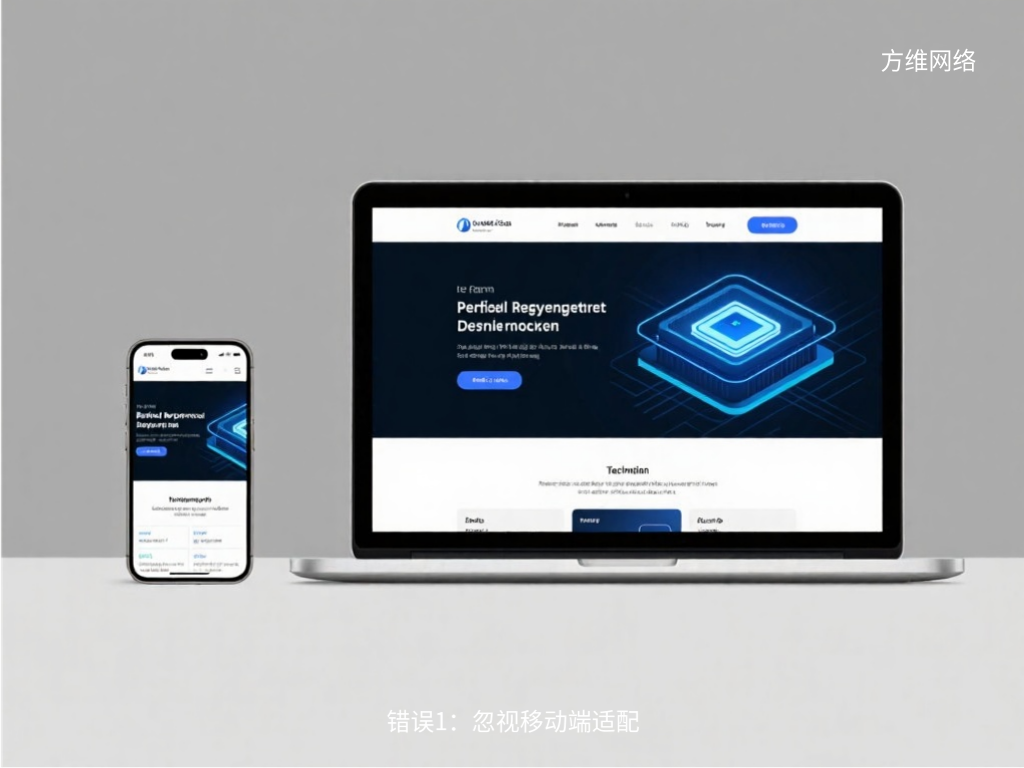 错误1:忽视移动端适配