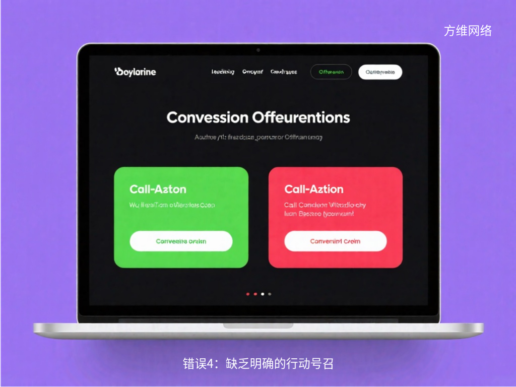 错误4:缺乏明确的行动号召