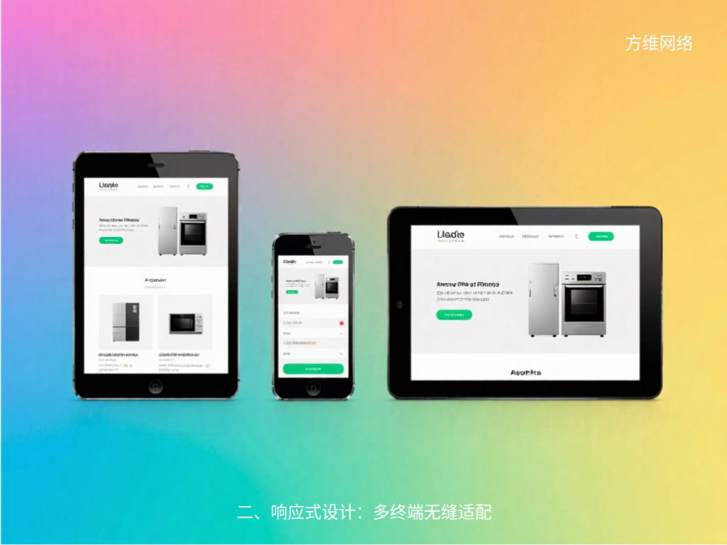 二、响应式设计：多终端无缝适配