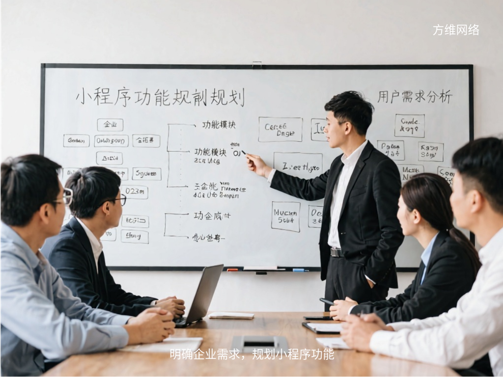 明确企业需求，规划小程序功能