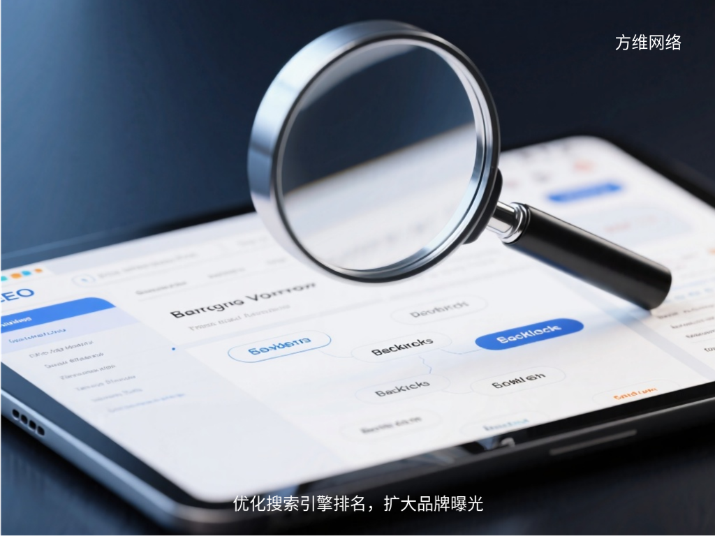 优化搜索引擎排名，扩大品牌曝光