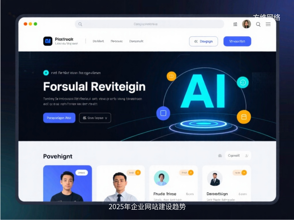 2025年企业网站建设趋势