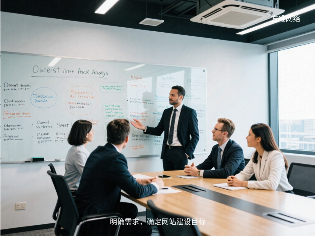 明确需求,确定网站建设目标