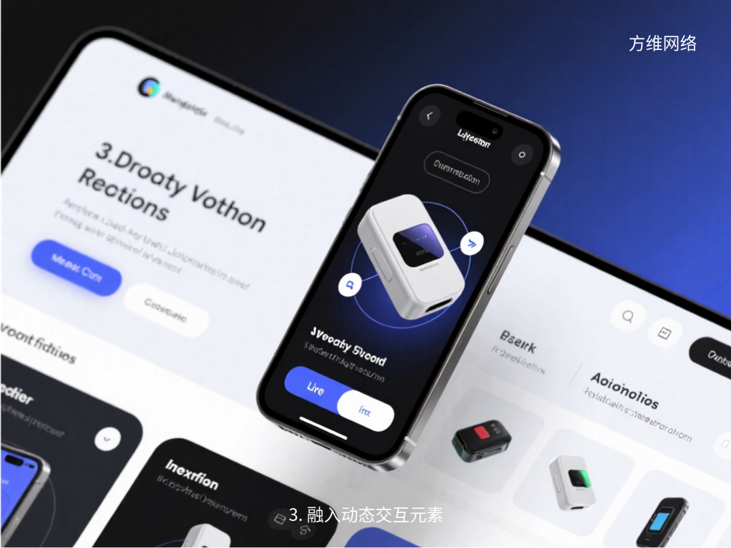 3. 融入动态交互元素