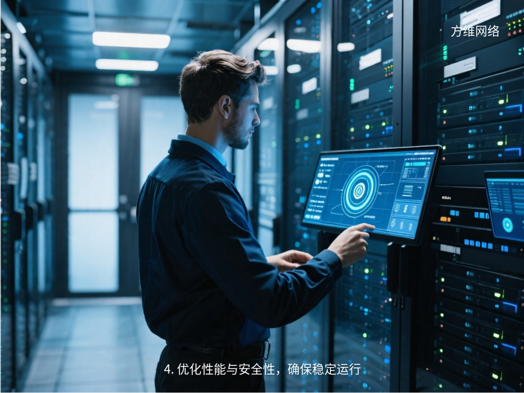 4. 优化性能与安全性，确保稳定运行