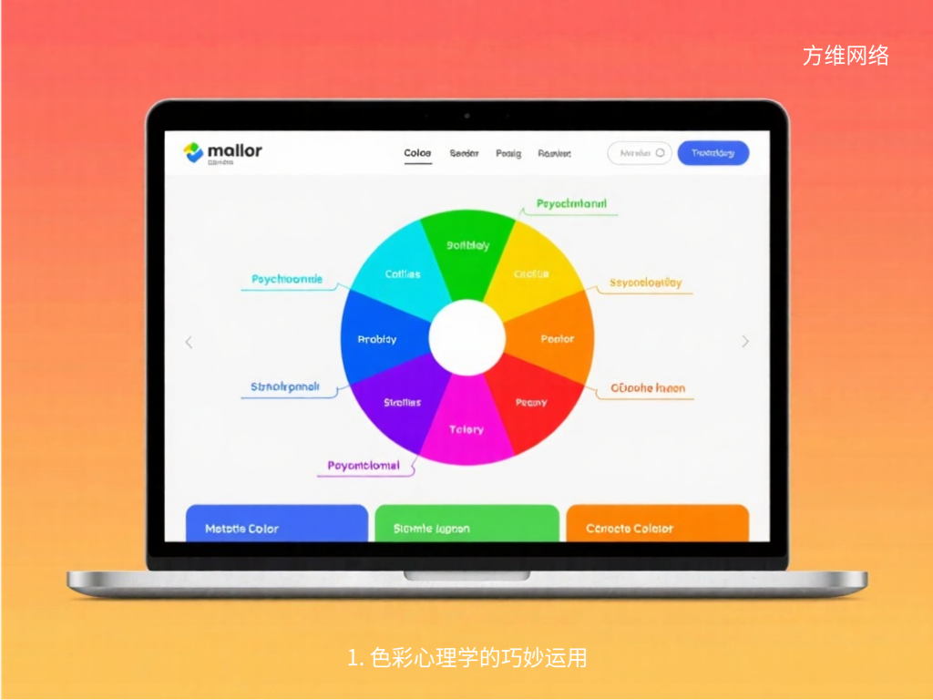 1. 色彩心理学的巧妙运用
