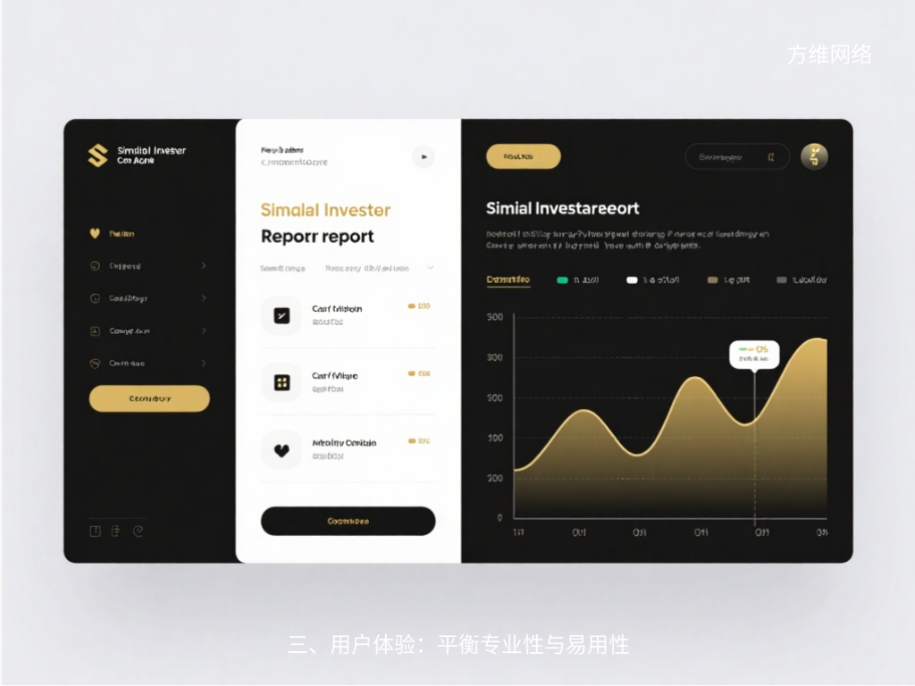 三、用户体验：平衡专业性与易用性
