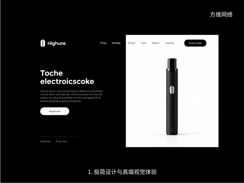 1. 极简设计与高端视觉体验