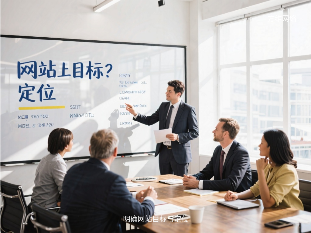 明确网站目标与定位