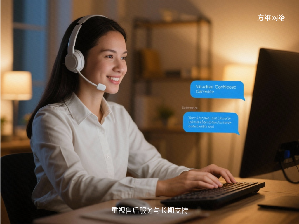 重视售后服务与长期支持