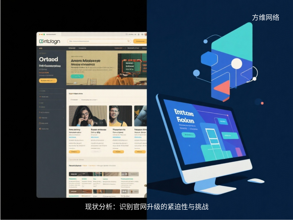现状分析：识别官网升级的紧迫性与挑战