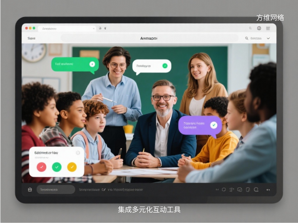 集成多元化互动工具