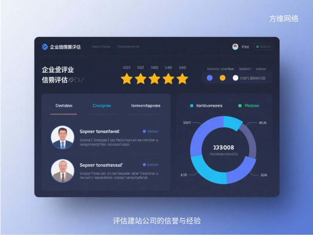 评估建站公司的信誉与经验