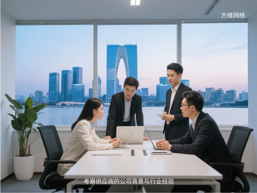 考察供应商的公司背景与行业经验