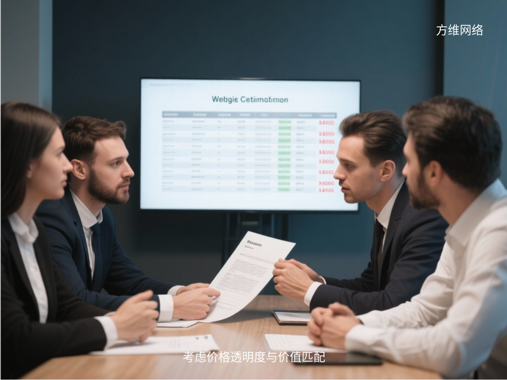 考虑价格透明度与价值匹配