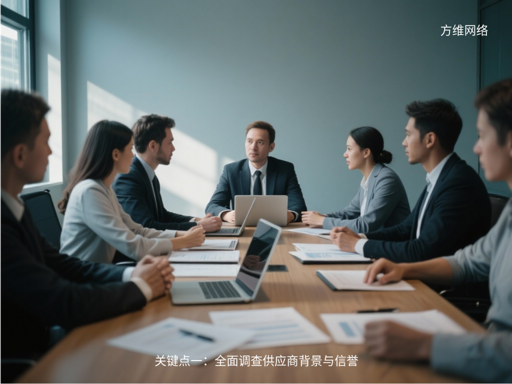 关键点一:全面调查供应商背景与信誉