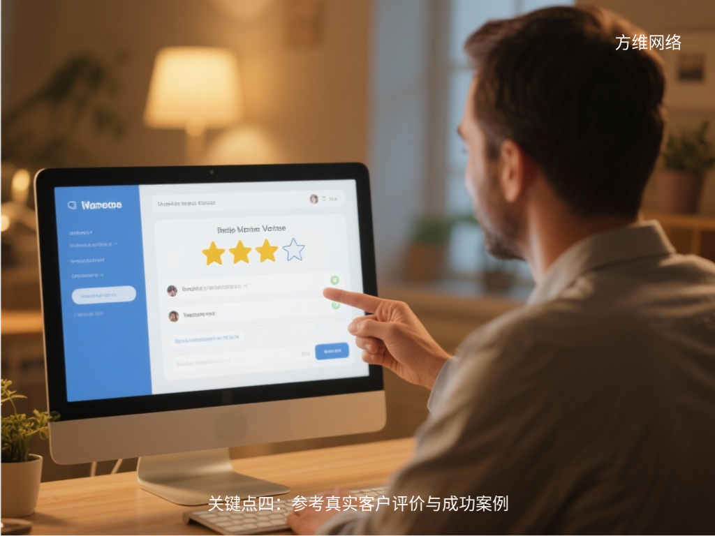 关键点四:参考真实客户评价与成功案例