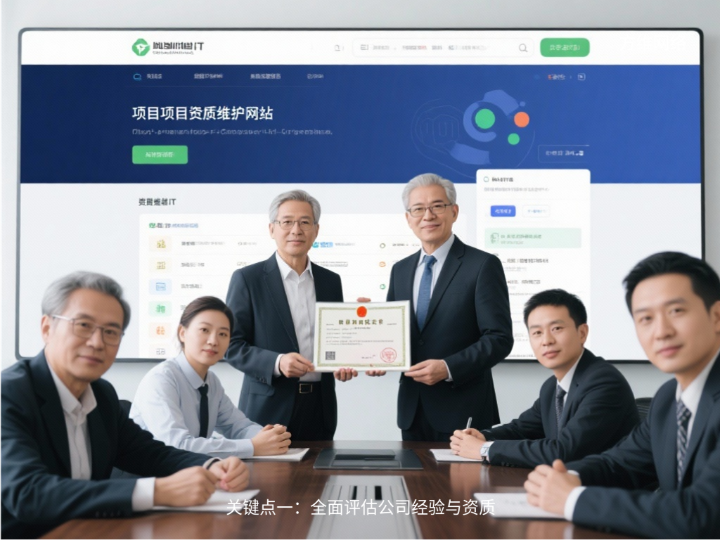 关键点一:全面评估公司经验与资质